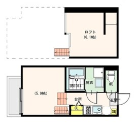 スマイル本千葉の物件間取画像